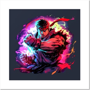 ryu Posters and Art